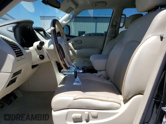 2014 Infiniti QX80 with VIN JN8AZ2NEXE9064208, listed as a Copart auction lot 57646125 with 181,361 mi miles and Clean title. Bid and sale history available at DreamBid. Image 7.