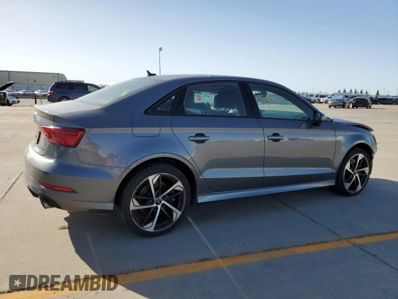2020 Audi A3 Sedan S line Premium Plus with VIN WAUJEGFFXLA090179, listed as a Copart auction lot 46149704 with 63,152 mi miles. Bid and sale history available at carsss.com. Image 3.