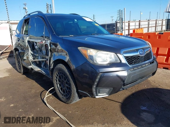 2015 Subaru Forester 2.0XT Premium with VIN JF2SJGDC2FH532994, listed as a IAAI auction lot 41797117 with 104,571 mi miles. Bid and sale history available at carsss.com. Image 1.