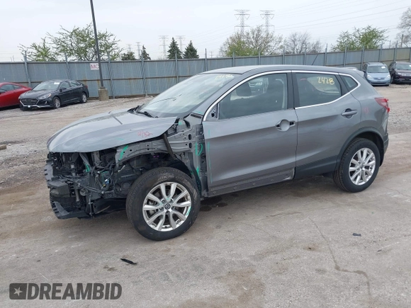 2021 Nissan Rogue S z VIN JN1BJ1AW1MW451751, wystawiony jako IAAI lot #42052428 z przebiegiem 70 437 mil mil oraz . Historia ofert i sprzedaży dostępna na DreamBid. Obrazek 2.