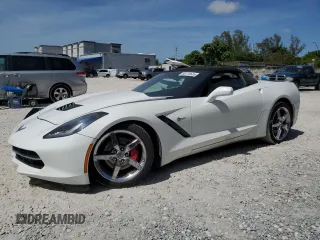 2014 Chevrolet Corvette 2LT z VIN 1G1YD3D78E5120650, wystawiony jako Copart lot #56174635 z przebiegiem 78 351 mil mil oraz Szkoda całkowita • Salvage title. Historia ofert i sprzedaży dostępna na DreamBid. Obrazek 1.
