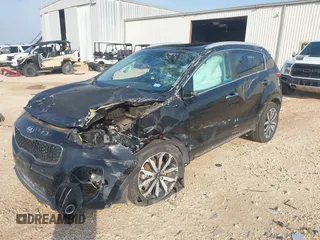 2017 Kia Sportage EX with VIN KNDPN3AC3H7134627, listed as a IAAI auction lot 42136211 with Not provided miles and . Bid and sale history available at DreamBid. Image 2.