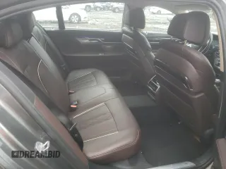 2018 BMW 7 Series 740i xDrive with VIN WBA7E4C57JGV23665, listed as a Copart auction lot 78676003 with 65,804 mi miles. Bid and sale history available at carsss.com. Image 10.
