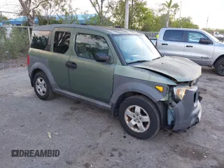 2005 Honda Element EX with VIN 5J6YH28685L033859, listed as a IAAI auction lot 41951199 with 123,344 mi miles and . Bid and sale history available at DreamBid. Image 1.