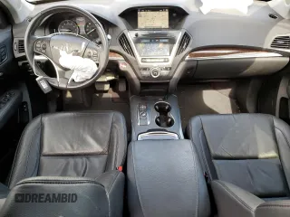 2017 Acura MDX w/Technology Pkg with VIN 5FRYD4H59HB023934, listed as a Copart auction lot 48361165 with 65,083 mi miles and Salvage Title. Bid and sale history available at carsss.com. Image 8.