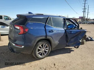 2023 GMC Terrain SLT with VIN 3GKALVEG9PL173483, listed as a Copart auction lot 43944655 with Not Provided miles and Salvage Title. Bid and sale history available at carsss.com. Image 3.