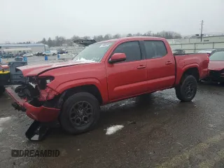 2016 Toyota Tacoma SR5 with VIN 5TFAX5GN1GX069585, listed as a Copart auction lot 44897955 with 92,789 mi miles and Salvage Title. Bid and sale history available at carsss.com. Image 1.