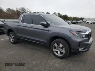 2024 Honda Ridgeline RTL with VIN 5FPYK3F54RB016029, listed as a Copart auction lot 82542864 with 6,745 mi miles and Salvage title. Bid and sale history available at DreamBid. Image 4.