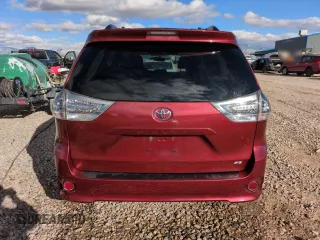 2015 Toyota Sienna SE with VIN 5TDXK3DC8FS688561, listed as a Copart auction lot 46541245 with 73,653 mi miles and Salvage Title. Bid and sale history available at carsss.com. Image 6.