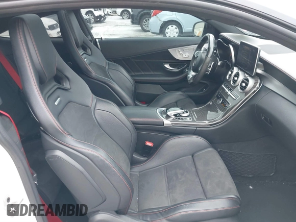 2017 Mercedes-Benz C 43 AMG with VIN WDDWJ6EB3HF436957, listed as a IAAI auction lot 41652591 with 50,916 mi miles and . Bid and sale history available at carsss.com. Image 5.