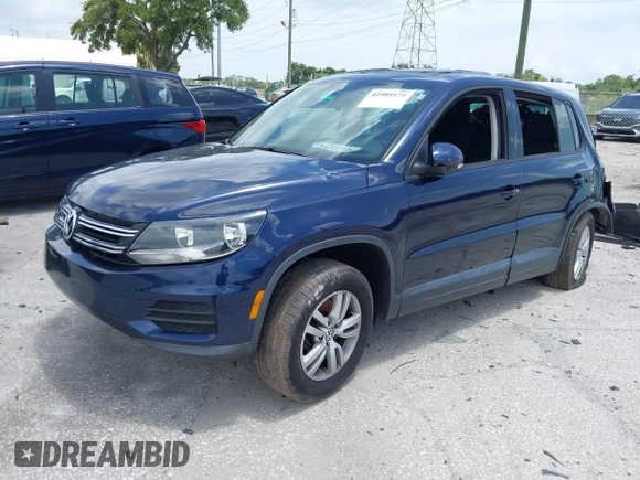 2013 Volkswagen Tiguan S with VIN WVGAV3AX5DW620778, listed as a IAAI auction lot 42505171 with 178,399 mi miles and . Bid and sale history available at DreamBid. Image 2.