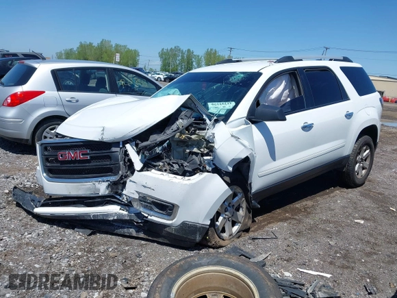 2016 GMC Acadia SLE z VIN 1GKKVPKD8GJ197527, wystawiony jako IAAI lot #42292279 z przebiegiem 84 131 mil mil oraz . Historia ofert i sprzedaży dostępna na DreamBid. Obrazek 2.