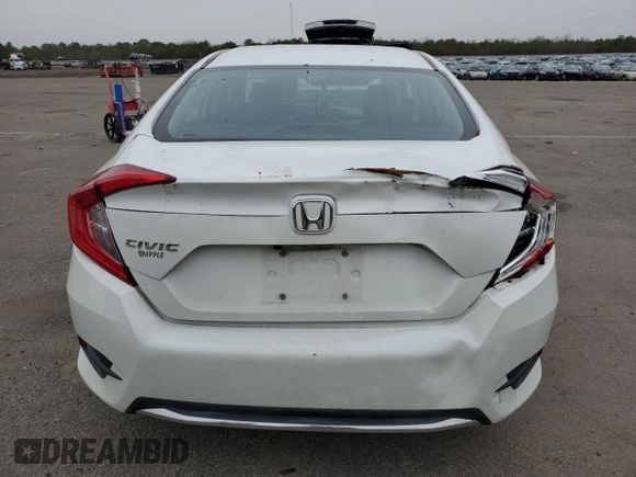 2019 Honda Civic Sedan LX with VIN 2HGFC2F6XKH517718, listed as a Copart auction lot 87000454 with 85,650 mi miles and Non Repairable. Bid and sale history available at carsss.com. Image 6.
