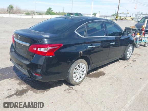 2016 Nissan Sentra S with VIN 3N1AB7AP5GY290872, listed as a IAAI auction lot 42130680 with 93,055 mi miles. Bid and sale history available at carsss.com. Image 4.