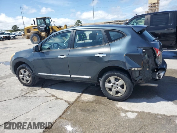 2012 Nissan Rogue S with VIN JN8AS5MT8CW279591, listed as a Copart auction lot 50139105 with 135,634 mi miles and Salvage Title. Bid and sale history available at carsss.com. Image 2.