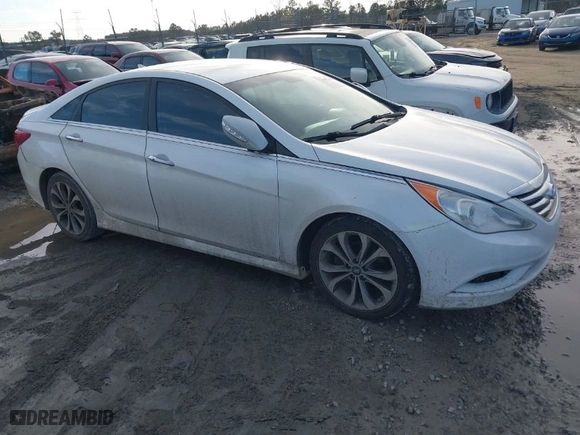2014 Hyundai Sonata SE with VIN 5NPEC4AC0EH833661, listed as a IAAI auction lot 41445286 with 133,341 mi miles. Bid and sale history available at carsss.com. Image 1.