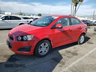 2012 Chevrolet Sonic LT with VIN 1G1JC5SH2C4219849, listed as a Copart auction lot 52643885 with 173,119 mi miles and Salvage title. Bid and sale history available at DreamBid. Image 1.