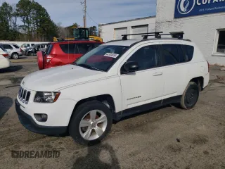 2015 Jeep Compass Sport with VIN 1C4NJDBB8FD321410, listed as a Copart auction lot 44334855 with 107,174 mi miles and Clean Title. Bid and sale history available at carsss.com. Image 1.