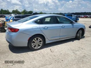 2015 Chrysler 200 Limited with VIN 1C3CCCABXFN677692, listed as a Copart auction lot 64976185 with 80,299 mi miles and Salvage title. Bid and sale history available at DreamBid. Image 3.