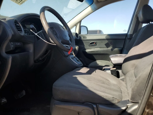 2010 Kia Rondo LX with VIN KNAHG8C88A7303953, listed as a Copart auction lot 74342734 with 175,679 mi miles and Salvage Title. Bid and sale history available at carsss.com. Image 7.