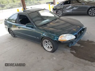 1996 Honda Civic EX z VIN 1HGEJ814XTL089194, wystawiony jako IAAI lot #42442155 z przebiegiem 277 287 mil mil oraz . Historia ofert i sprzedaży dostępna na DreamBid. Obrazek 1.
