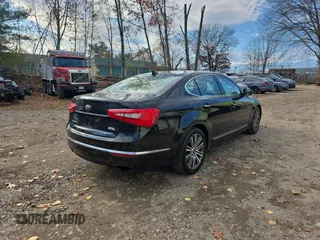 2014 Kia Cadenza Premium with VIN KNALN4D75E5136029, listed as a Copart auction lot 79886554 with 128,333 mi miles and Clean Title. Bid and sale history available at carsss.com. Image 4.