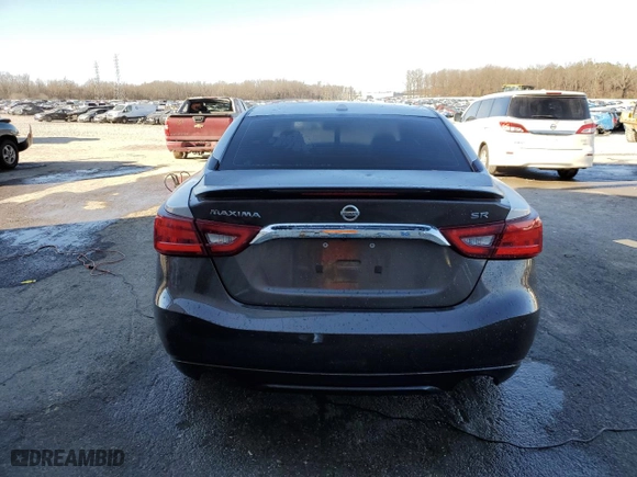 2017 Nissan Maxima Platinum with VIN 1N4AA6AP7HC432116, listed as a Copart auction lot 46874935 with 69,296 mi miles and Salvage Title. Bid and sale history available at carsss.com. Image 6.