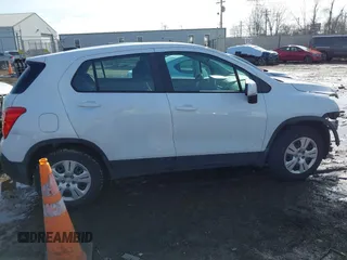 2016 Chevrolet Trax LS with VIN 3GNCJKSB3GL267030, listed as a IAAI auction lot 41485429 with 126,301 mi miles. Bid and sale history available at carsss.com. Image 14.