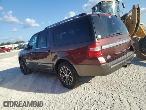 2017 Ford Expedition EL XLT with VIN 1FMJK1JT1HEA44869, listed as a Copart auction lot 76070474 with 0 mi miles and Salvage Title. Bid and sale history available at carsss.com. Image 2.
