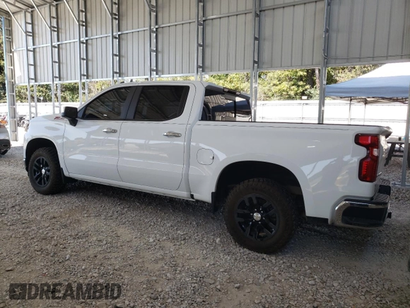 2021 Chevrolet Silverado 1500 LT with VIN 3GCUYDET2MG232430, listed as a Copart auction lot 74535514 with 94,567 mi miles and Salvage Title. Bid and sale history available at carsss.com. Image 2.