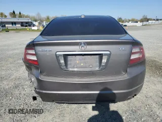 2007 Acura TL with VIN 19UUA66217A036148, listed as a Copart auction lot 50639415 with 191,497 mi miles and Salvage Title. Bid and sale history available at carsss.com. Image 6.