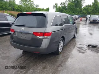 2017 Honda Odyssey EX-L с VIN 5FNRL5H66HB002837, выставлен на аукционе IAAI как лот 42244346 с пробегом 105 407 миль миль и . История ставок и продаж доступна на DreamBid. Изображение 4.