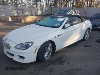 2012 BMW 6 Series 650i with VIN WBALZ3C51CDL73084, listed as a IAAI auction lot 41656473 with 61,152 mi miles. Bid and sale history available at carsss.com. Image 19.