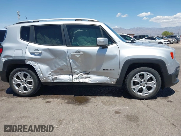 2018 Jeep Renegade Limited with VIN ZACCJADB9JPH64484, listed as a IAAI auction lot 42141402 with 69,394 mi miles and . Bid and sale history available at DreamBid. Image 13.