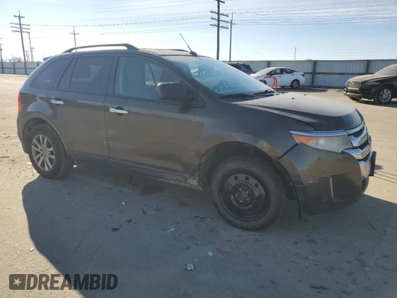 2011 Ford Edge SEL with VIN 2FMDK3JCXBBB31682, listed as a Copart auction lot 42415025 with 223,242 mi miles and Salvage Title. Bid and sale history available at DreamBid. Image 4.
