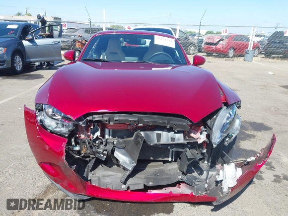 2018 Mazda MX-5 Miata Grand Touring with VIN JM1NDAM7XJ0204135, listed as a IAAI auction lot 42474750 with 16,852 mi miles and . Bid and sale history available at DreamBid. Image 13.