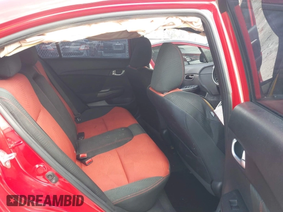 2015 Honda Civic Si z VIN 2HGFB6E59FH705414, wystawiony jako IAAI lot #41795859 z przebiegiem Nie podano mil oraz . Historia ofert i sprzedaży dostępna na DreamBid. Obrazek 8.