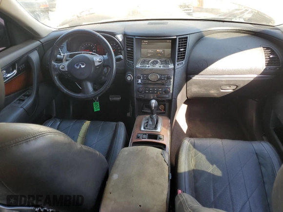 2009 Infiniti FX35 with VIN JNRAS18WX9M150166, listed as a Copart auction lot 75946504 with 0 mi miles and Salvage Title. Bid and sale history available at carsss.com. Image 8.