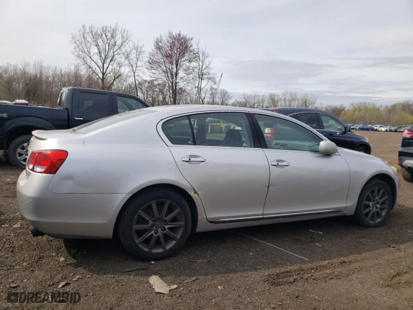 2006 Lexus GS 300 with VIN JTHCH96S060014653, listed as a Copart auction lot 53873995 with 203,255 mi miles and Clean Title. Bid and sale history available at carsss.com. Image 3.