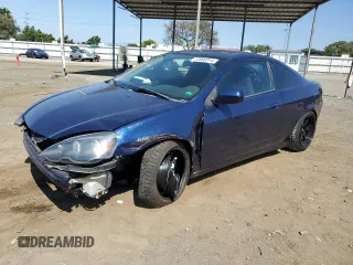2004 Acura RSX with VIN JH4DC53894S012387, listed as a Copart auction lot 72860314 with 195,623 mi miles and Non Repairable. Bid and sale history available at carsss.com. Image 1.