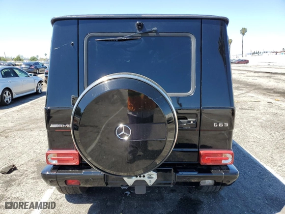2016 Mercedes-Benz G-Class G 63 AMG with VIN WDCYC7DF6GX258987, listed as a Copart auction lot 49115504 with 91,382 mi miles and Salvage Title. Bid and sale history available at carsss.com. Image 6.