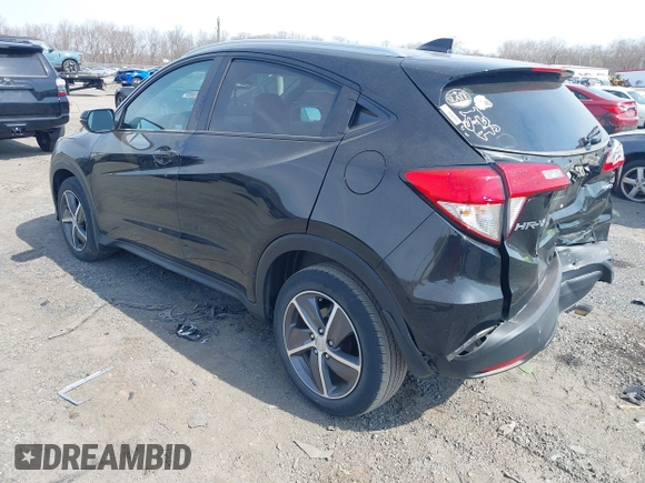 2021 Honda HR-V EX with VIN 3CZRU6H59MM728380, listed as a IAAI auction lot 41769057 with 39,341 mi miles. Bid and sale history available at carsss.com. Image 3.