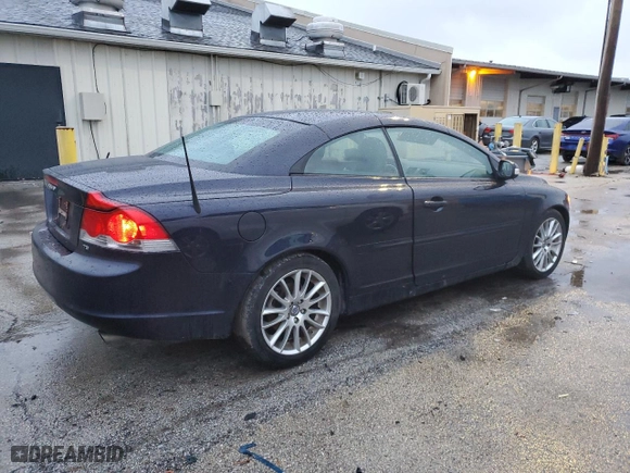 2008 Volvo C70 with VIN YV1MC67258J040819, listed as a Copart auction lot 86776704 with 68,581 mi miles and Non Repairable. Bid and sale history available at carsss.com. Image 3.