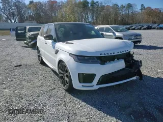 2021 Land Rover Range Rover Sport HST with VIN SALWS2RU2MA783336, listed as a Copart auction lot 82207714 with 0 mi miles and Salvage Title. Bid and sale history available at carsss.com. Image 12.
