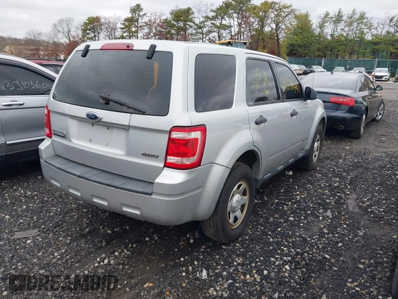 2008 Ford Escape XLS with VIN 1FMCU92Z18KE18919, listed as a IAAI auction lot 40941548 with Not provided miles and . Bid and sale history available at DreamBid. Image 4.