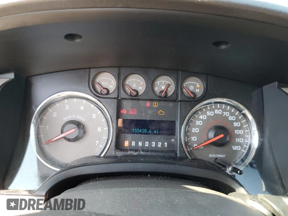 2010 Ford F-150 with VIN 1FTPF1EV4AKA66581, listed as a Copart auction lot 65818635 with 155,430 mi miles and Clean title. Bid and sale history available at DreamBid. Image 9.