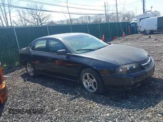 2003 Chevrolet Impala z VIN 2G1WF52E839269655, wystawiony jako IAAI lot #42032542 z przebiegiem Nie podano mil oraz . Historia ofert i sprzedaży dostępna na DreamBid. Obrazek 1.