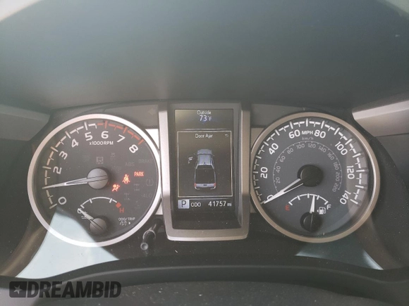2023 Toyota Tacoma SR with VIN 3TYAX5GN2PT068021, listed as a Copart auction lot 76362104 with 41,757 mi miles and Salvage title. Bid and sale history available at DreamBid. Image 9.