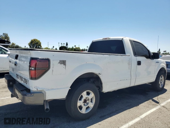 2010 Ford F-150 XL with VIN 1FTMF1CW9AKE60415, listed as a Copart auction lot 63750515 with 196,809 mi miles and Clean title. Bid and sale history available at DreamBid. Image 3.