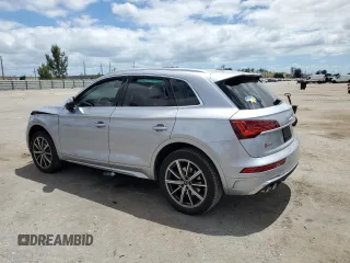 2023 Audi SQ5 Premium Plus with VIN WA1A4AFY7P2111195, listed as a Copart auction lot 50135224 with 10,436 mi miles. Bid and sale history available at carsss.com. Image 2.
